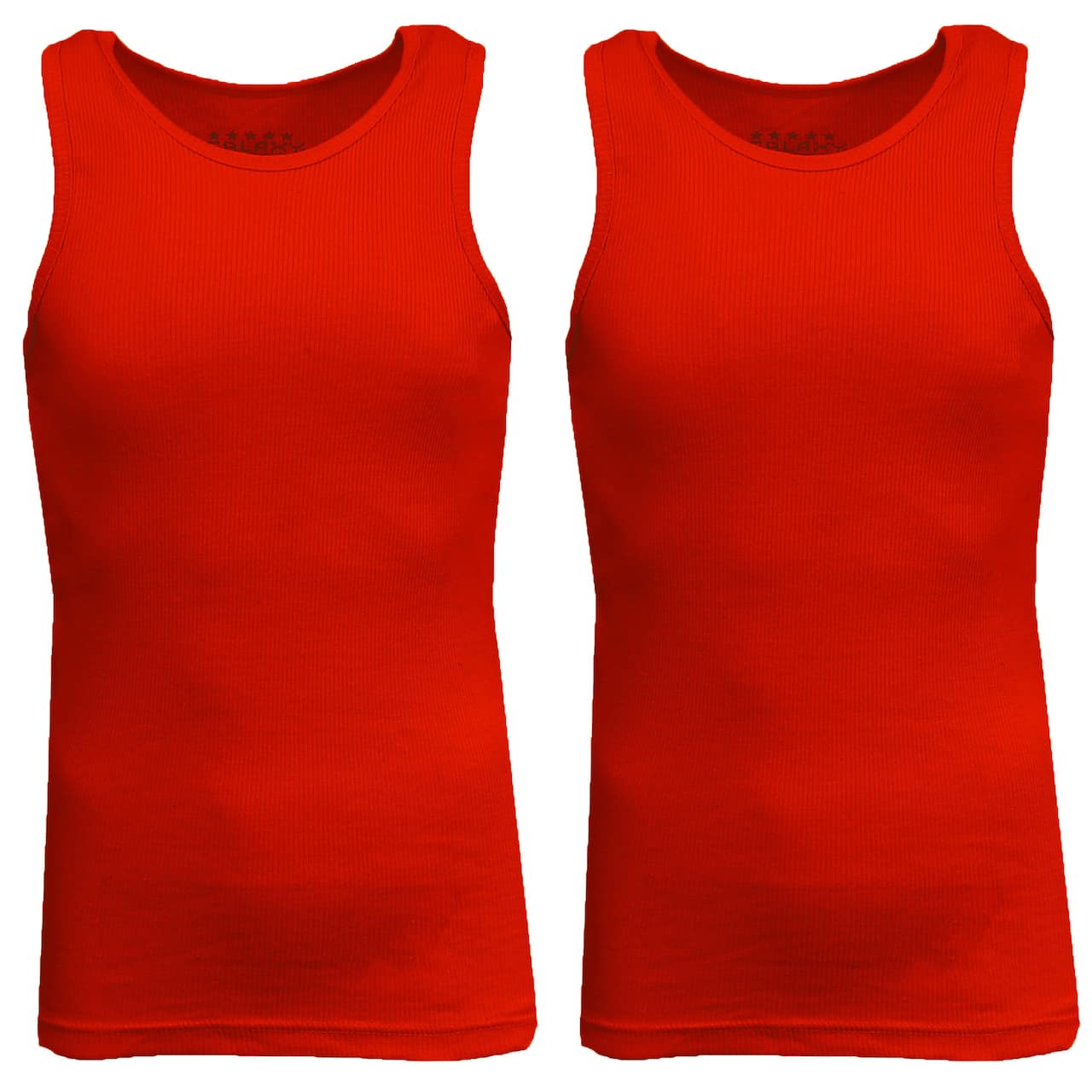 Galaxy By Harvic Famous Heavyweight Men’s Ribbed Tank Top 2 Pack